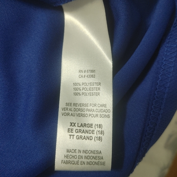 NWT Boy's MLB Players Royals Salvador Perez #13 KC Jersey XXL Royal Blue - Picture 8 of 10